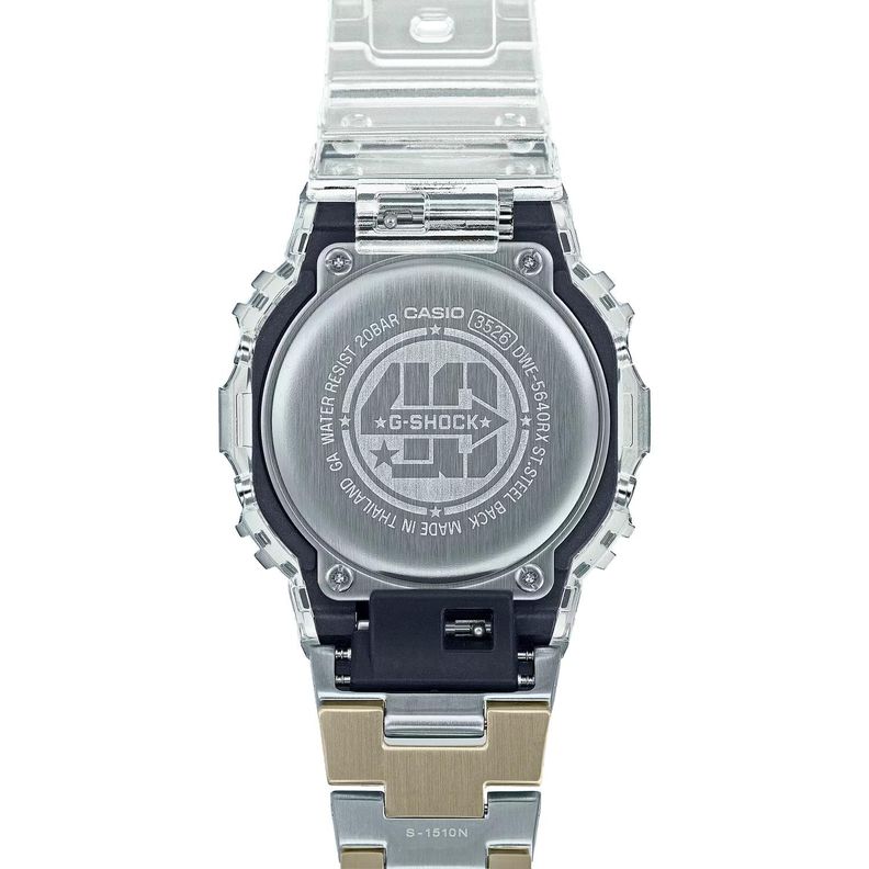 Reloj G-SHOCK DWE-5640RX-7DR Carbono/Resina Hombre Transparente-7