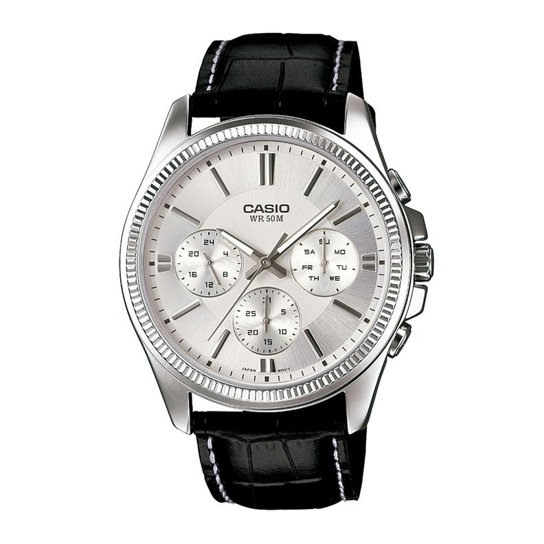 Reloj CASIO MTP-1375L-7AVDF Acero Hombre Plateado-0
