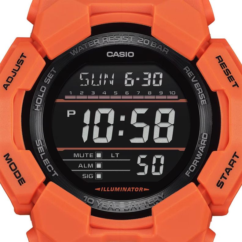 Reloj G-SHOCK GD-010-4DR Carbono/Resina Hombre Naranja-2