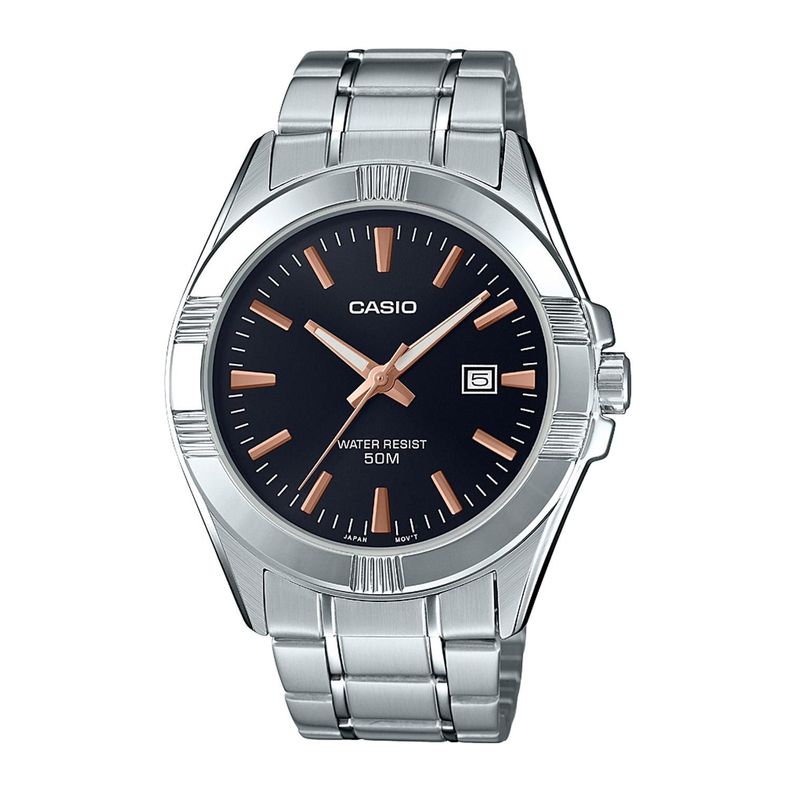 Reloj CASIO MTP-1308D-1A2VDF Acero Hombre Plateado-0