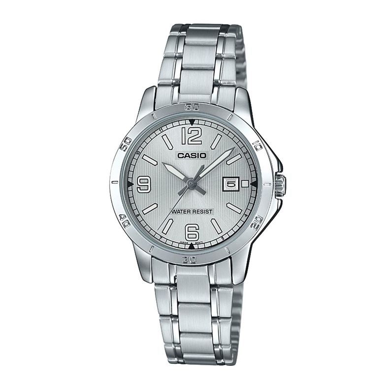 Reloj Mujer CASIO LTP-V004D-7B2UDF Plateado