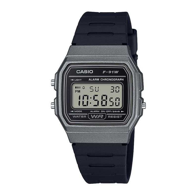 Reloj Unisex CASIO F-91WM-1BDF Gris
