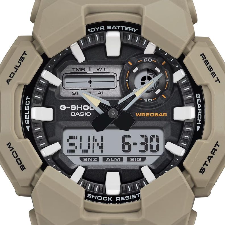 Reloj G-SHOCK GA-010-5ADR Carbono/Resina Hombre Marron-2
