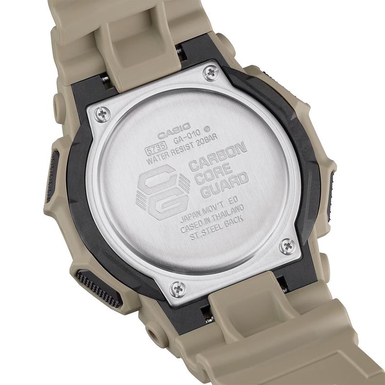 Reloj G-SHOCK GA-010-5ADR Carbono/Resina Hombre Marron-4