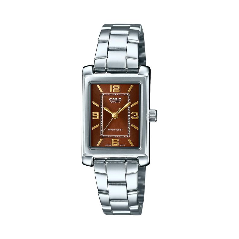Reloj Mujer CASIO LTP-1234DD-5ADF Plateado