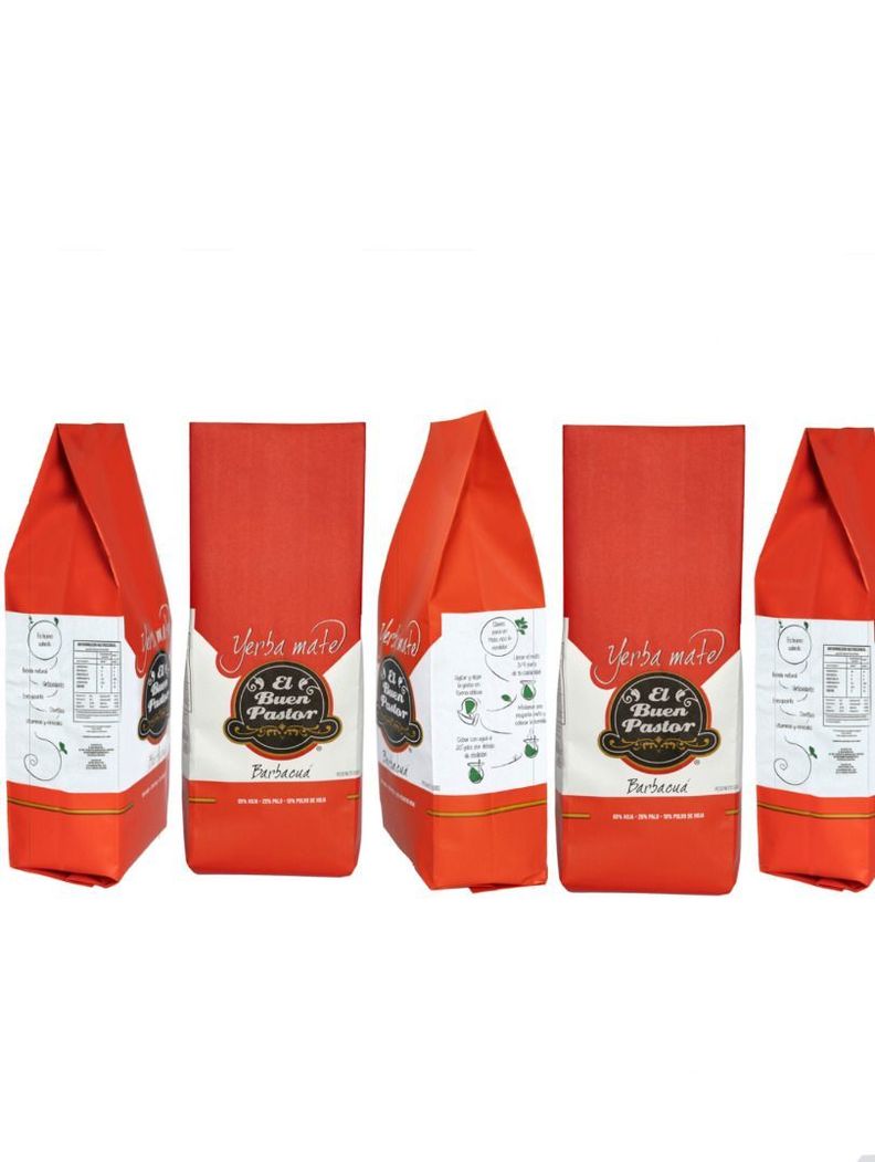 Pack x 5 Yerba Mate El Buen Pastor Tradicional Barbacuá 500G Sin gluten-0