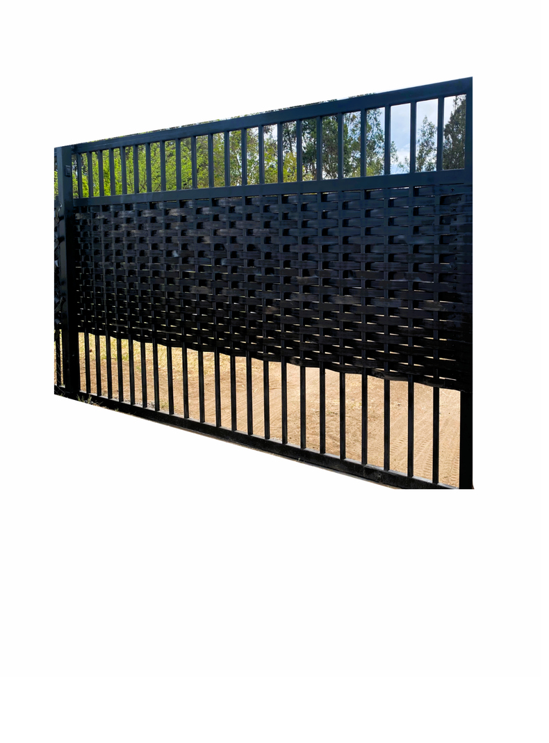 Pack Cinta Cubre Cercos Negro Valstore Para 9 M2 Incluye Broches Deluxe-0