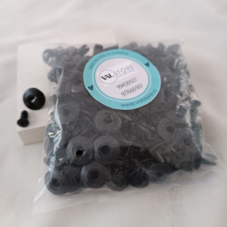 Pack Cinta Cubre Cercos Negro Valstore Para 9 M2 Incluye Broches Deluxe-2