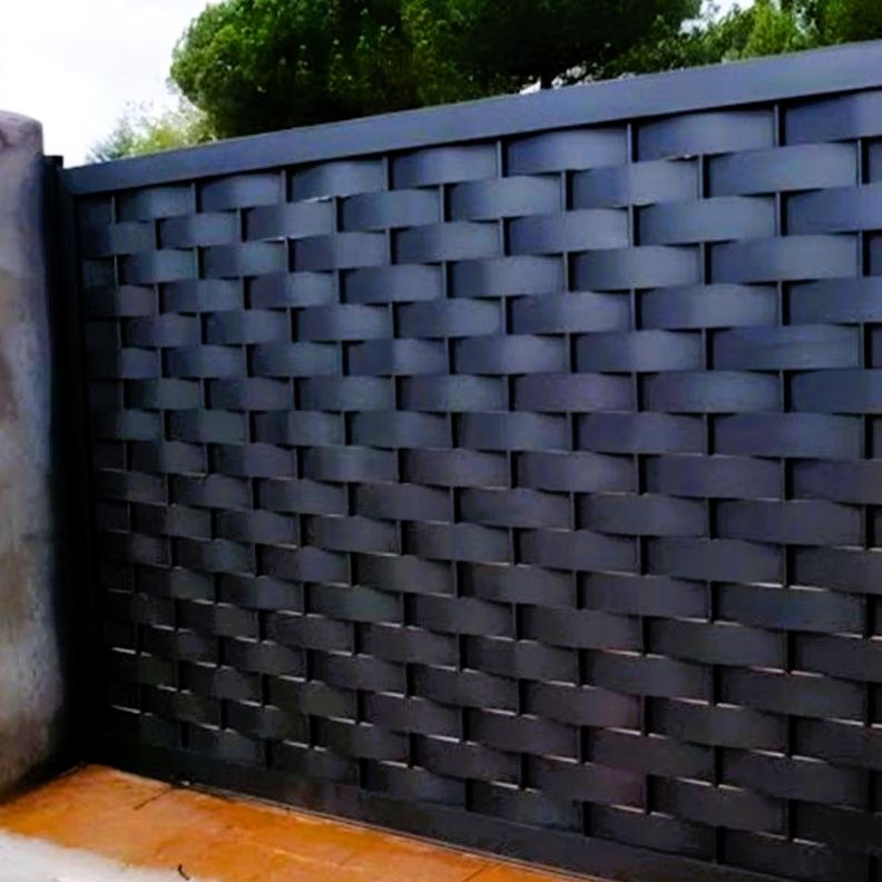 Cinta Cubre Cercos Negro Valstore 5m2 Ancho 65m Incluye Broches de instalación-4