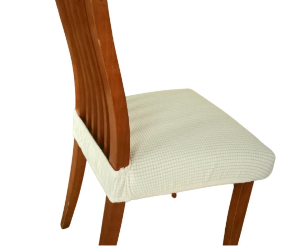 Pack de 6 fundas Protectoras Cubre Asientos de sillas de comedor-0