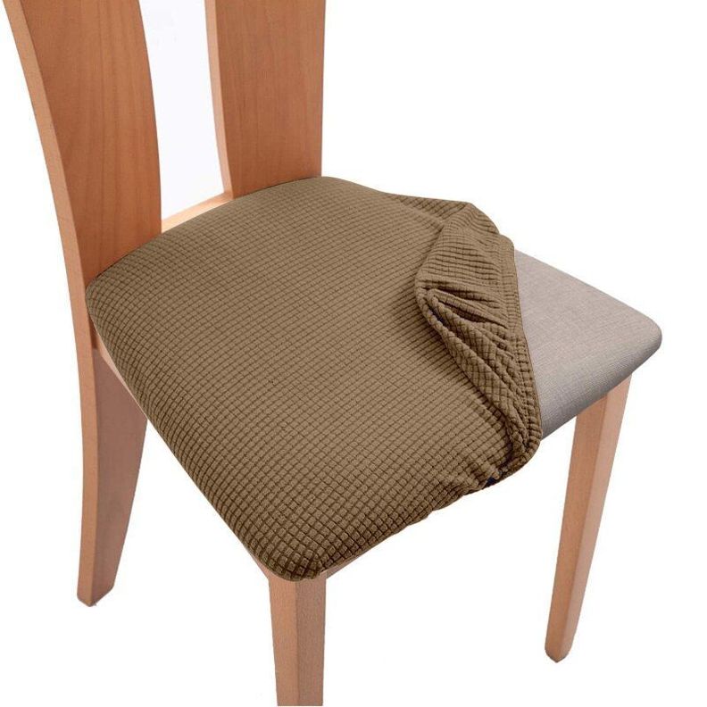 Pack de 6 Fundas Cubre Asientos para sillas de Comedor-0