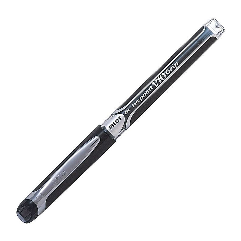 Lapiz Tinta Pilot Hi-tecpoint Grip V10 (1.0mm) Negro Pilot