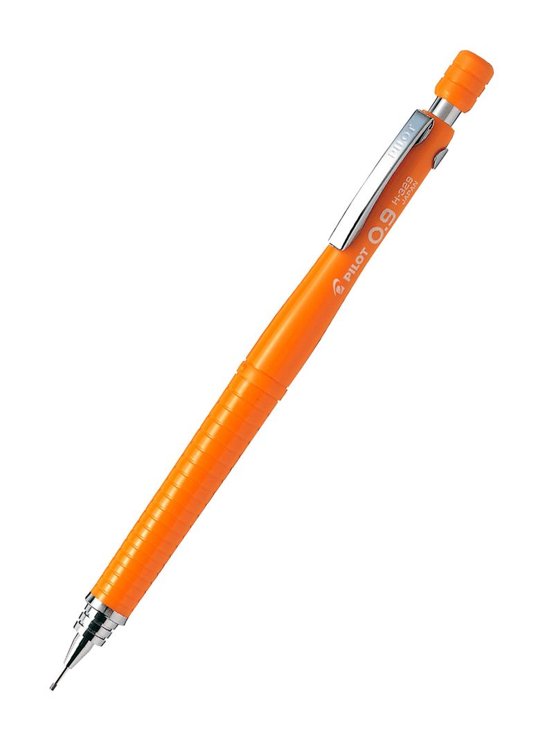 Portaminas Técnicos H329 0.9mm Amarillo Pilot-0