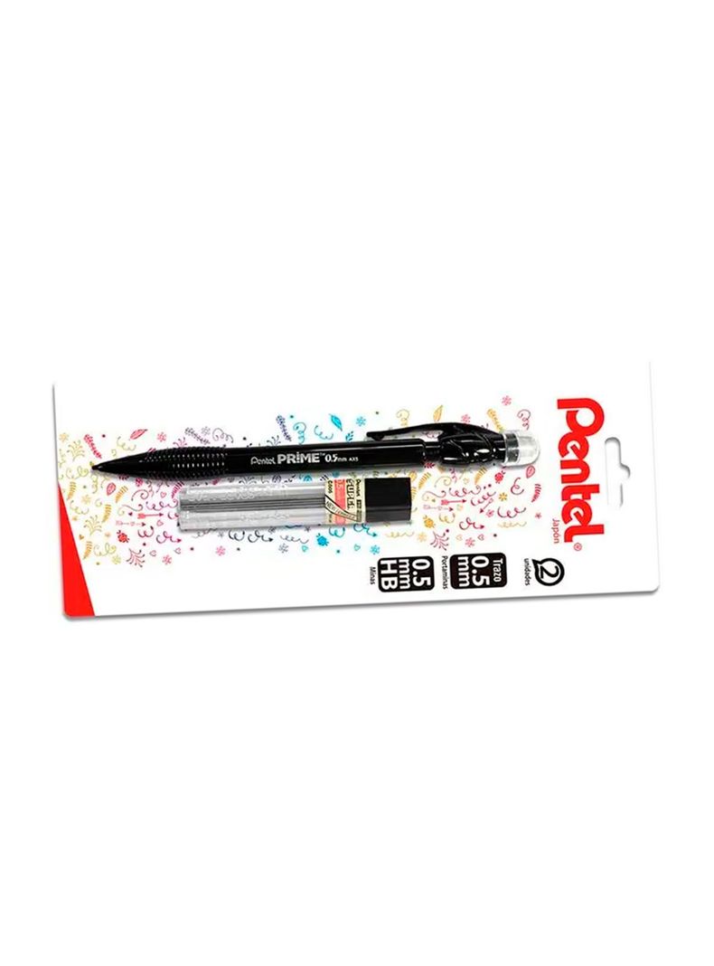 Set Portaminas Prime + Minas 0.5mm Pentel-1