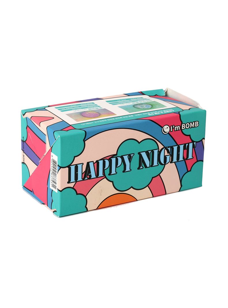 Set De 2 Bombas De Tina Con Aroma Happy Night 120g Im Bomb-1