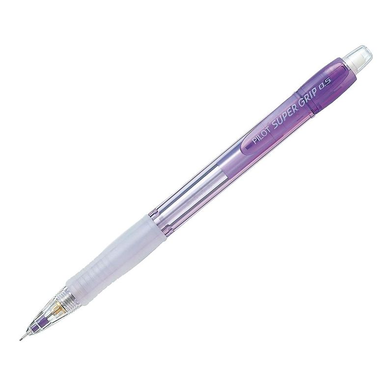 Portaminas Super Grip H185 0.5mm Neon Violeta Pilot-0