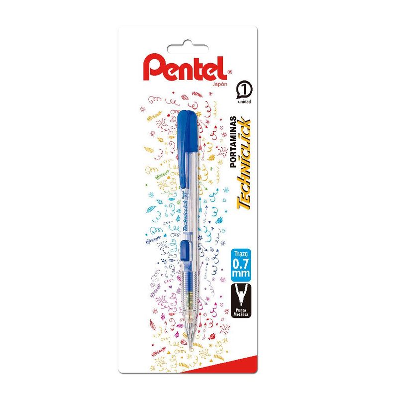 Portaminas Techniclick 0.7mm Pentel-0