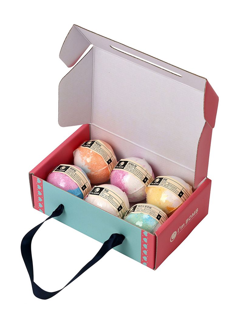 Set De 6 De Bombas De Tina Con Aroma Lovely 120g Im Bomb-0