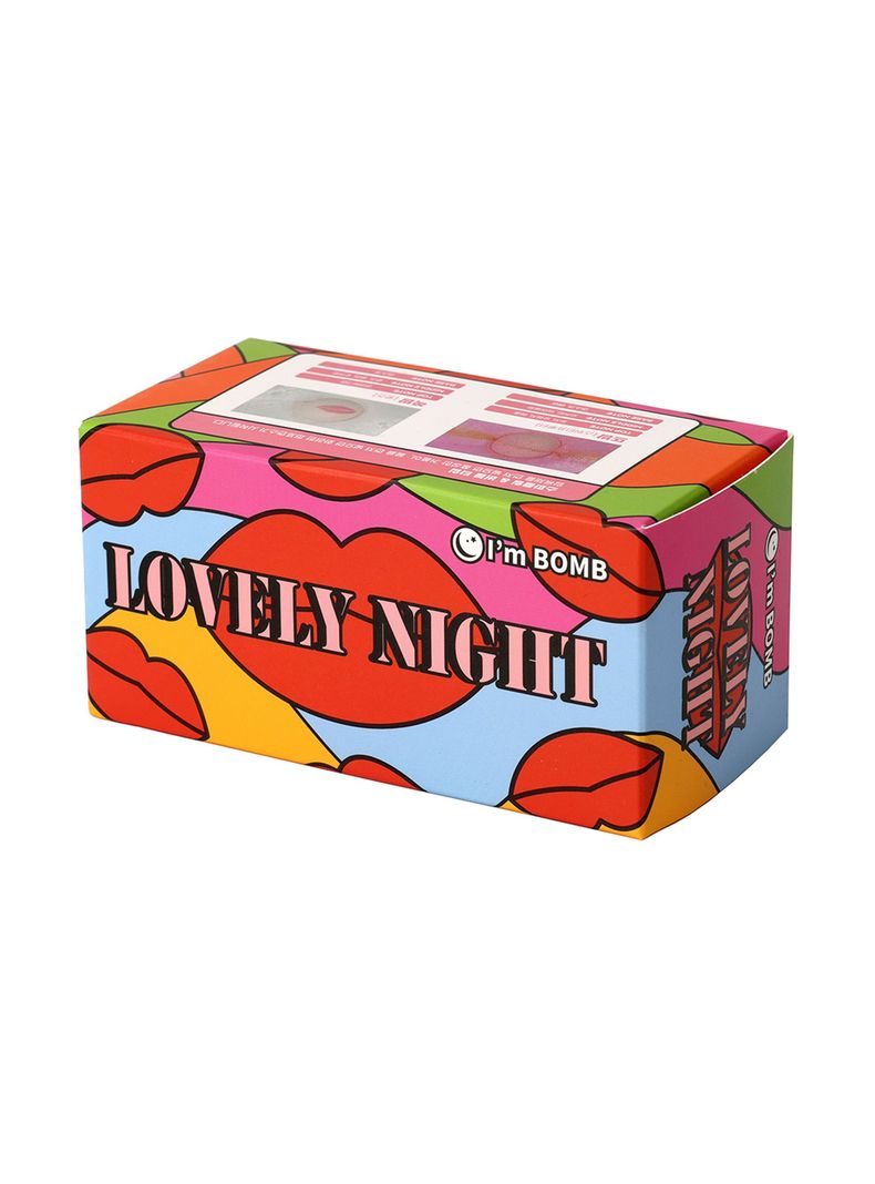 Set De 2 Bombas De Tina Con Aroma Lovely Night 120g Im Bomb-1