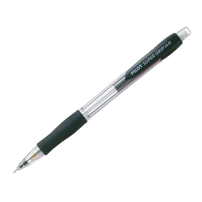 Portaminas Super Grip H185 0.5mm Negro Pilot-0