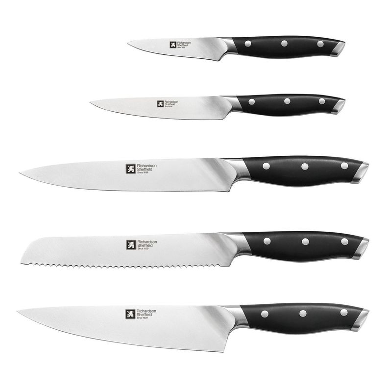 SET 5 CUCHILLLOS GRAN CHEF RICHARDSON SHEFFIELD EN TACO, 6 PZ-1
