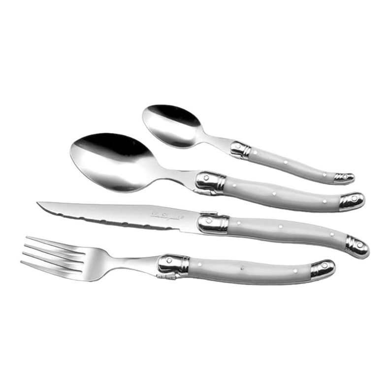 JUEGO CUCHILLERIA PERLA TRADITION LAGUIOLE, 6 PERSONAS, 24 PZ-1
