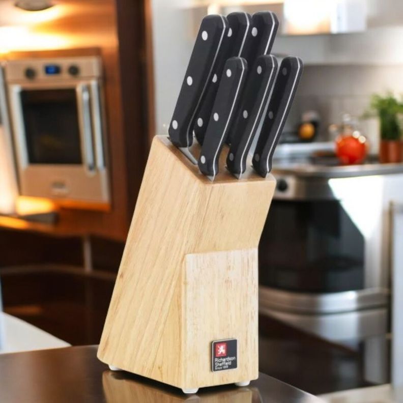 SET 6 CUCHILLLOS CUCINA RICHARDSON SHEFFIELD EN TACO, 7 PZ-2