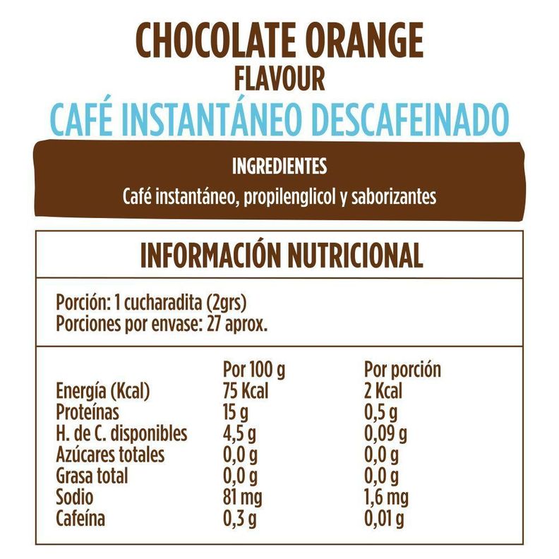 Café BEANIES Descafeinado Chocolate Orange -3
