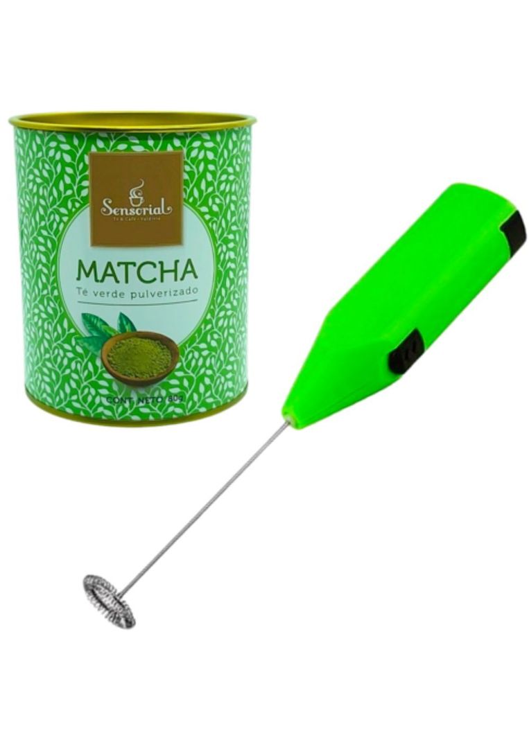 Té Matcha SENSORIAL con un batidor de REGALO-0