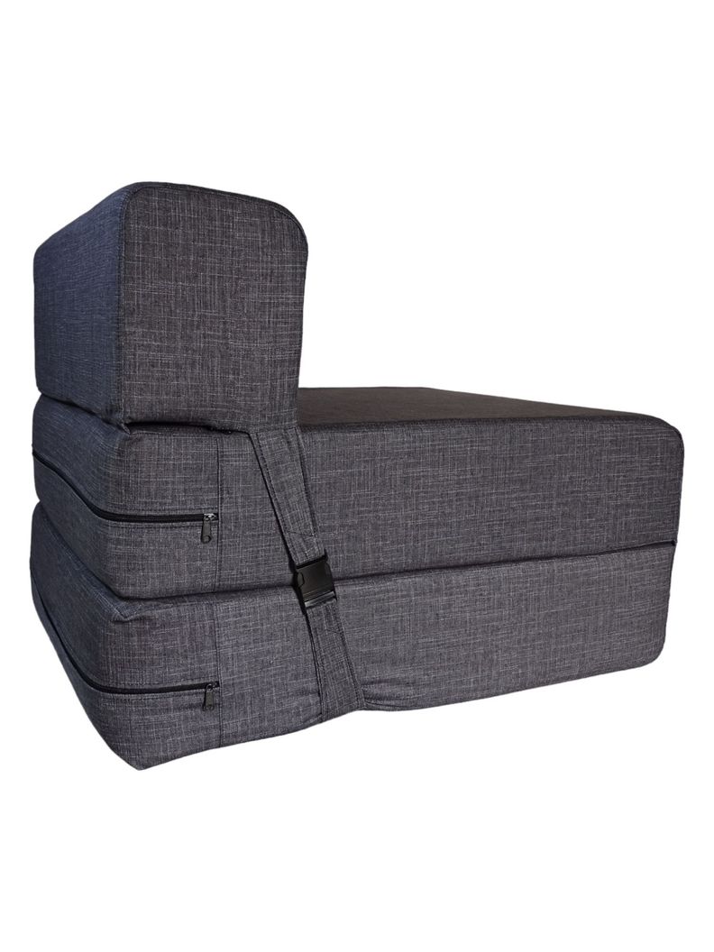 SOFA CAMA DE ESPUMA 184cm x 75cm x 18cm-3