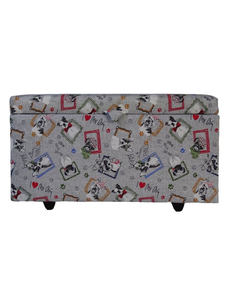 BAUL  PARA MASCOTA  DOG LOVER RAZA PEQUEÑA-0