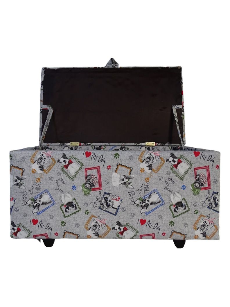 BAUL  PARA MASCOTA  DOG LOVER RAZA PEQUEÑA-2