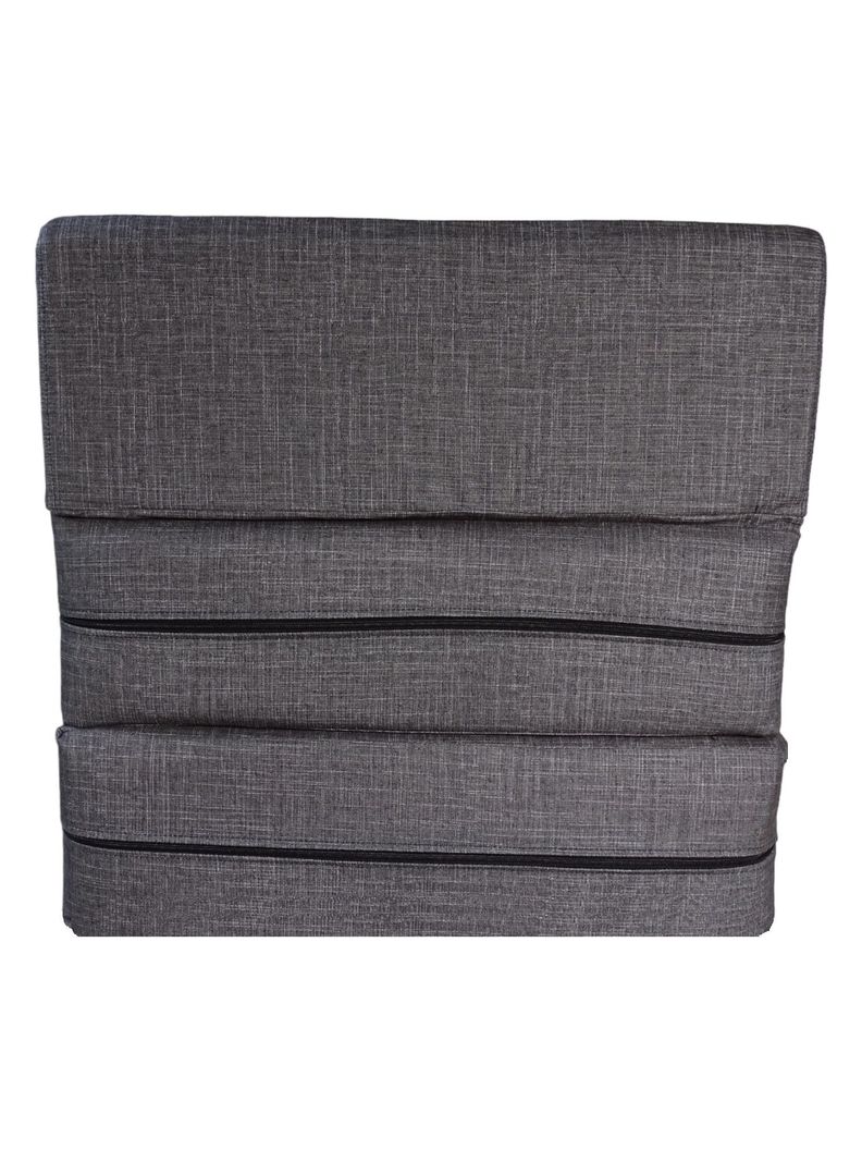 SOFA CAMA  DE ESPUMA DE 65CM GRIS-2