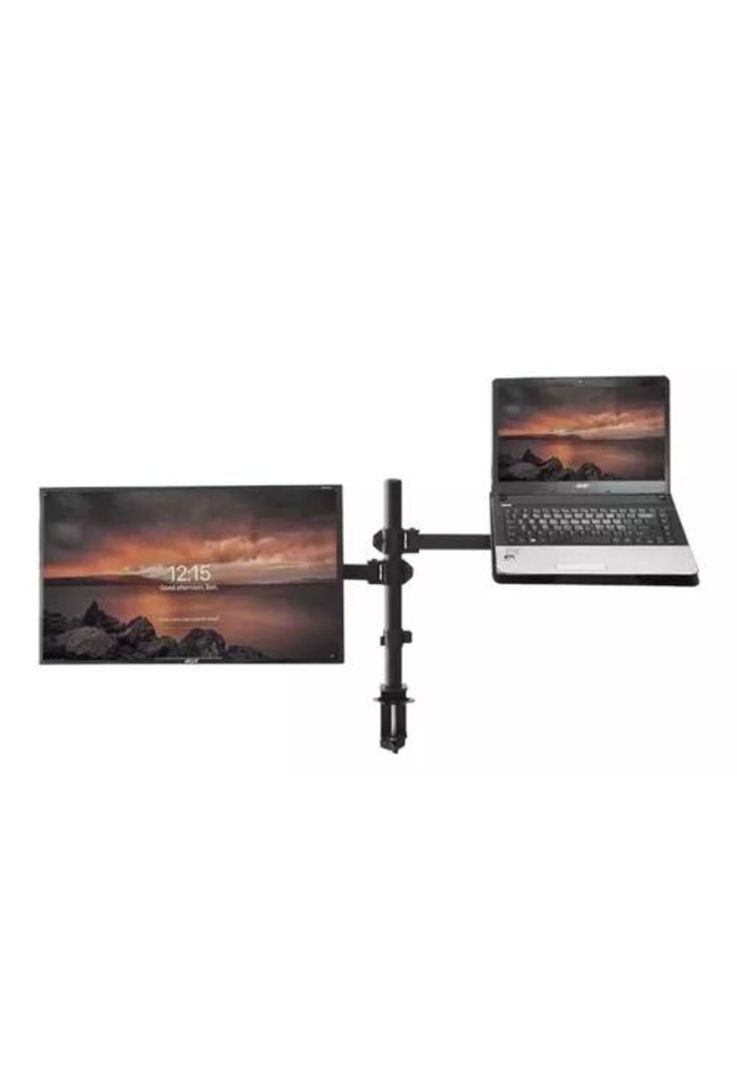 Soporte para monitor y notebook brazo articulado de escritorio-0