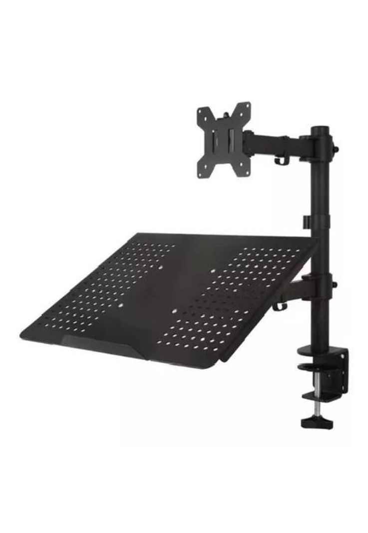 Soporte para monitor y notebook brazo articulado de escritorio-2