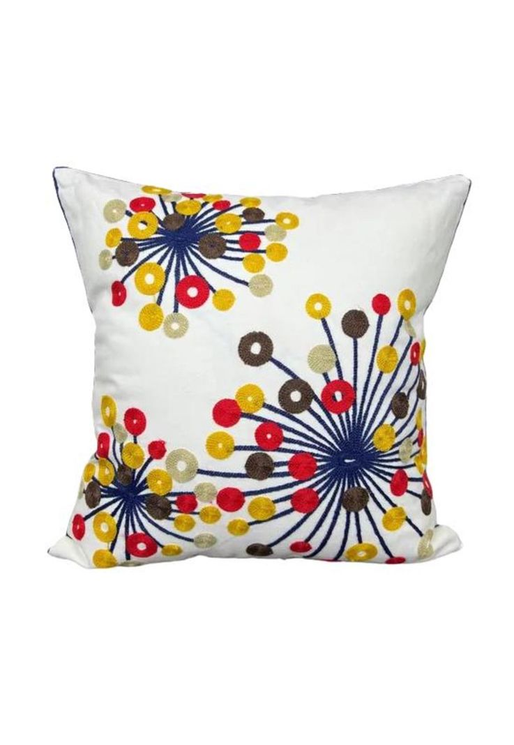 Fundas de cojines bordadas a elección 45x45 diseño 6 color blanco-0