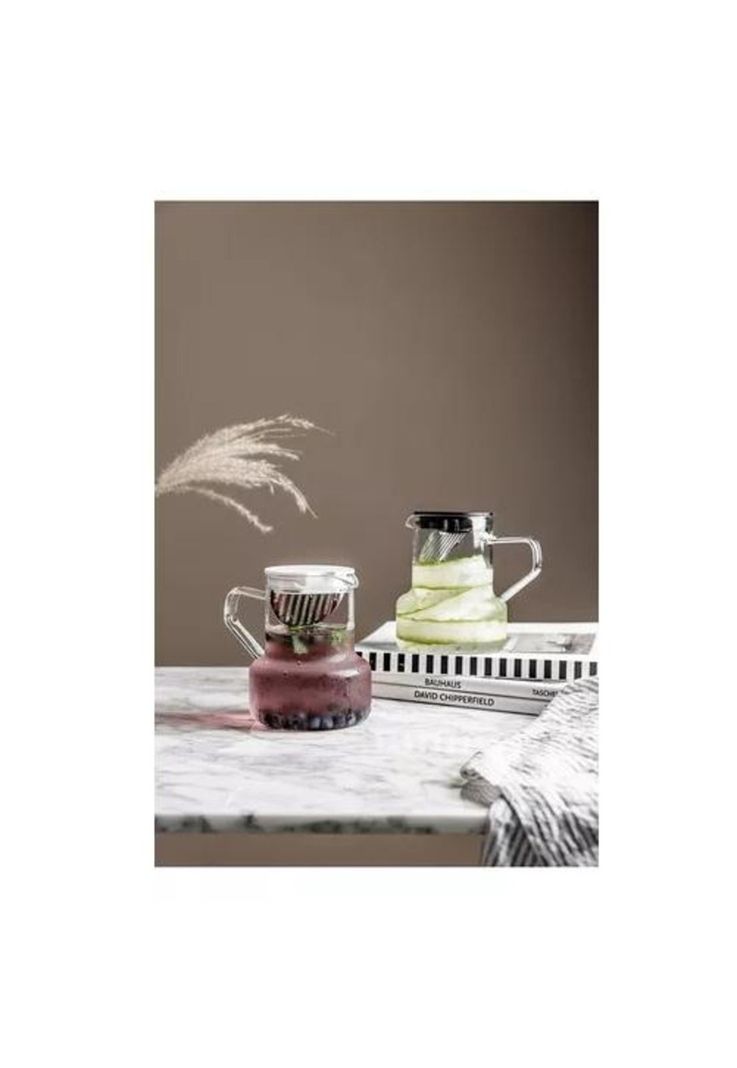 Tetera de Vidrio - Para Floración, Hojas Sueltas, Té y Frutos Secos-3