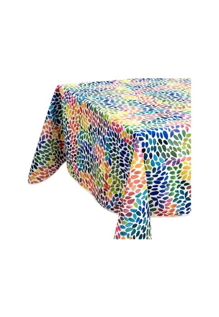 Mantel bistrech estampado rectangular 150x230 cm, multicolor-0