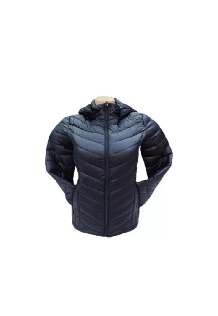 Chaqueta 3/4 Corta Mujer Engomada Térmica, Envío Rápido, Negro, Talla M-1
