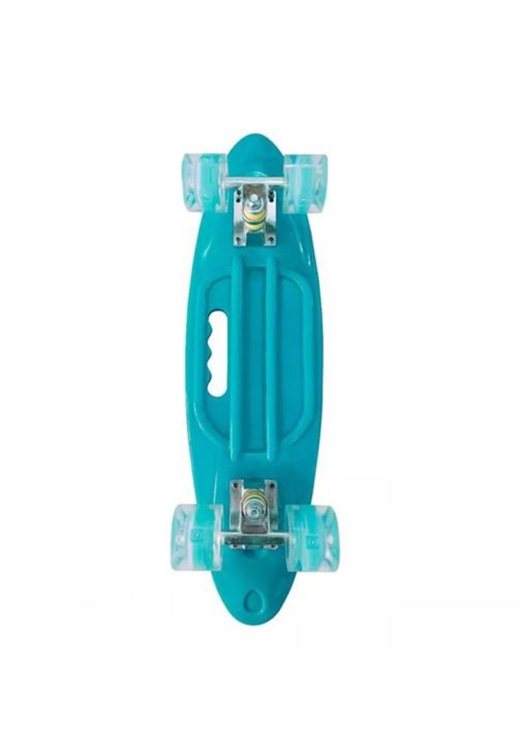 Skate Penny Ride Hard ruedas LED niños, turquesa-0