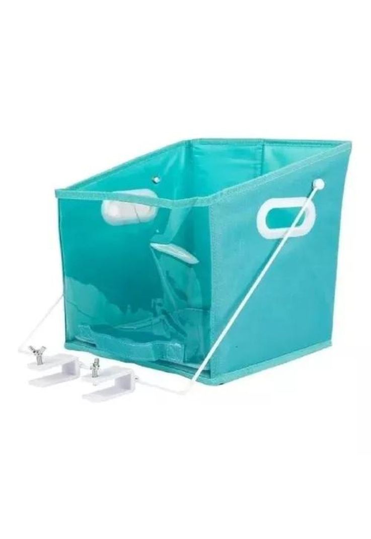 Cesta ajustable de almacenamiento para ropa de closet-0