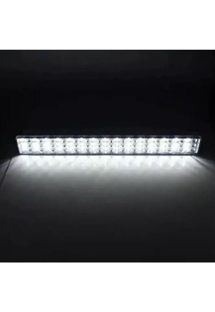Pack x2 lámparas luz LED de emergencia recargable 24 hrs, blanco-3