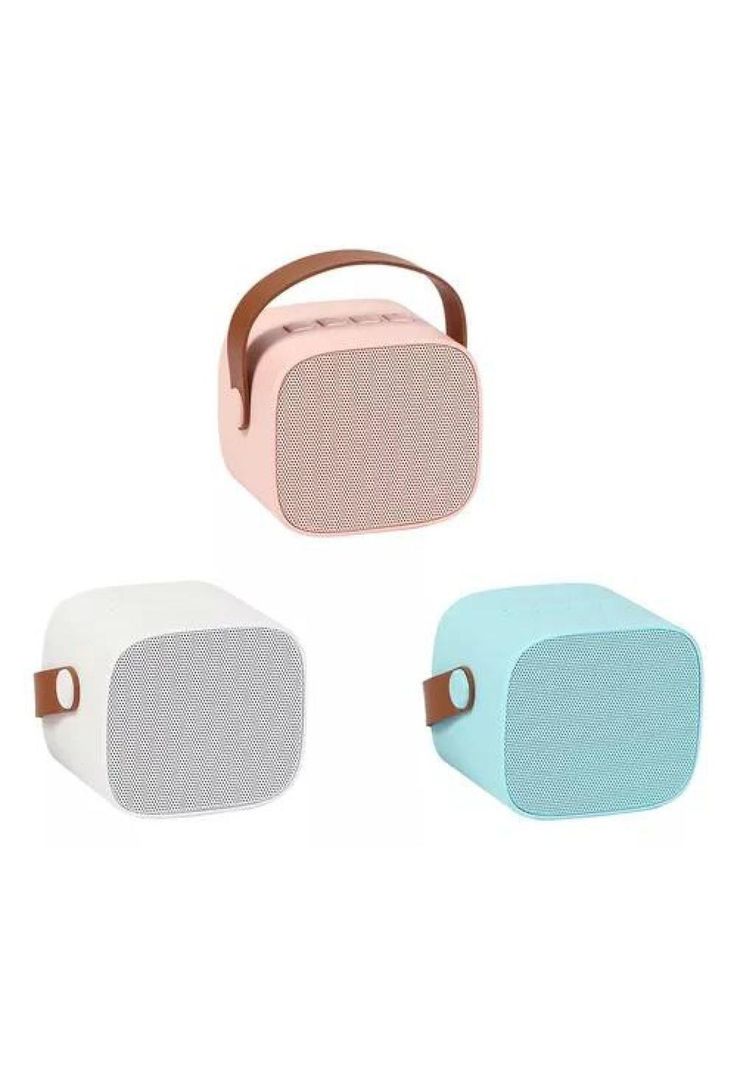 Parlante de karaoke para niños con micrófono portátil recargable-2