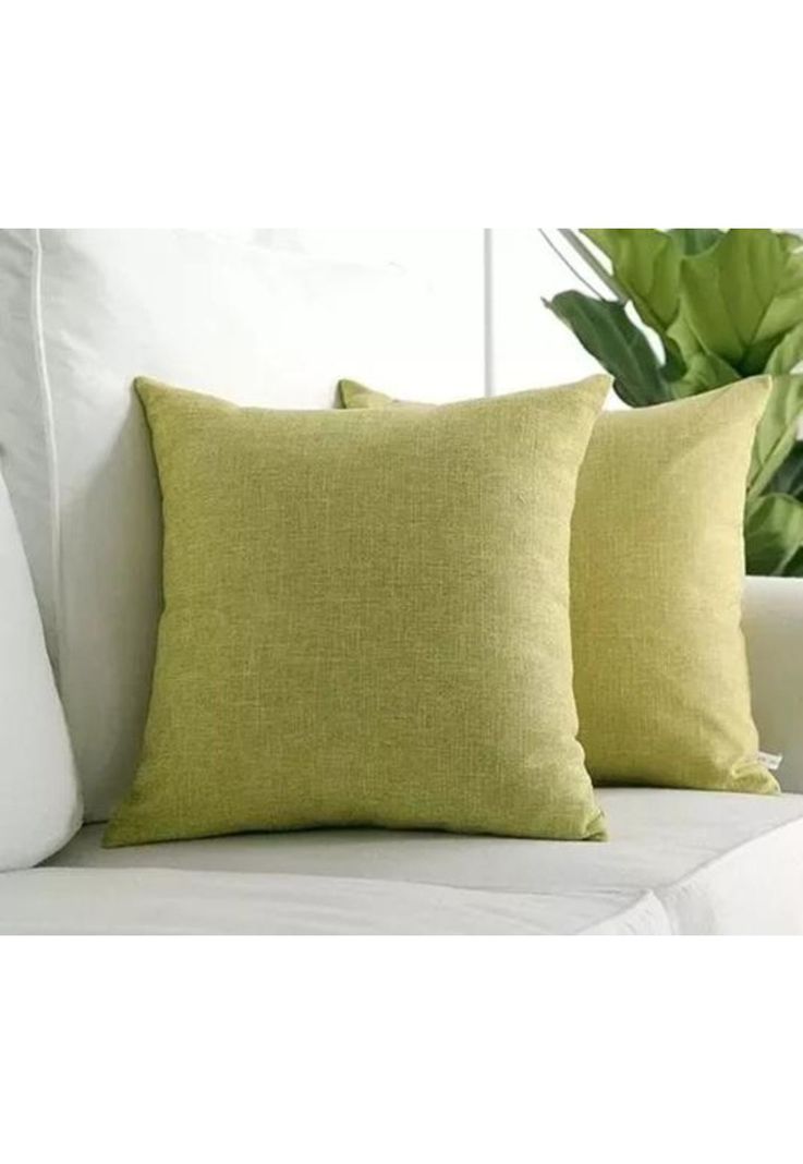Fundas de Cojín con Diseños y Colores 43x43 cm - Verde-1