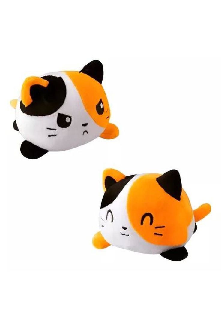 Gato Reversible - Peluche de Felpa-0