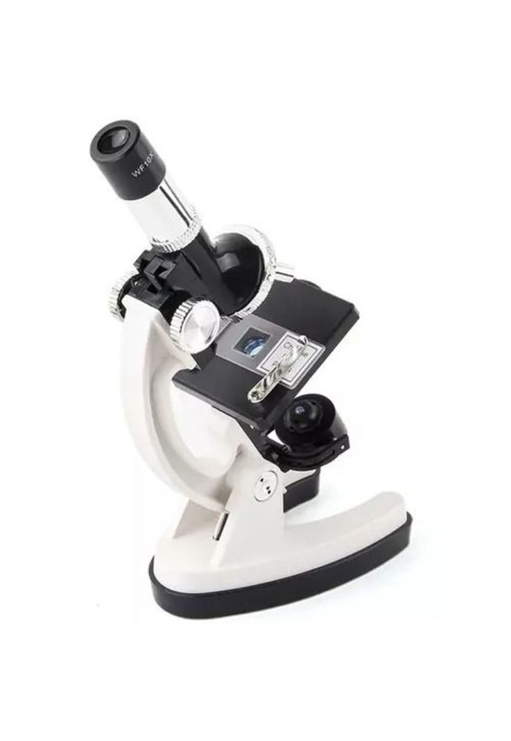 Set Microscopio + Kit de Accesorios - 1200x, Maletín Plástico-1