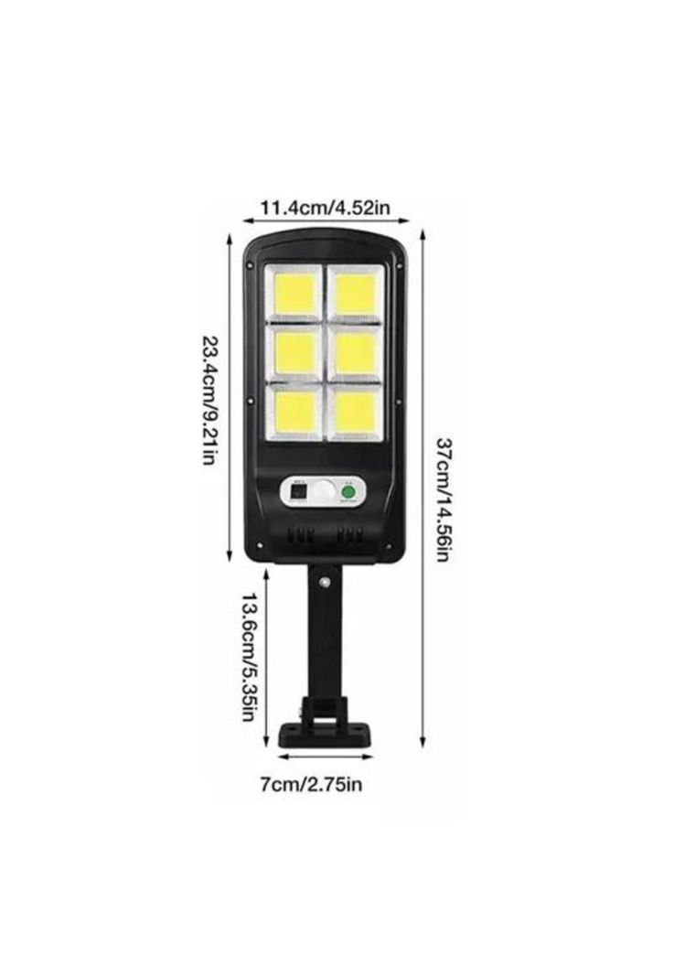 Pack 3 focos solares led exterior con sensor de movimiento negro-2