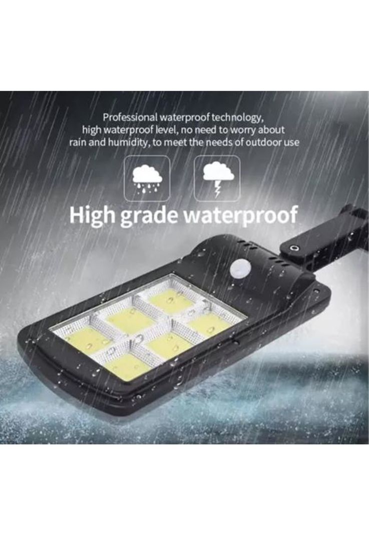 Pack 3 focos solares led exterior con sensor de movimiento negro-4