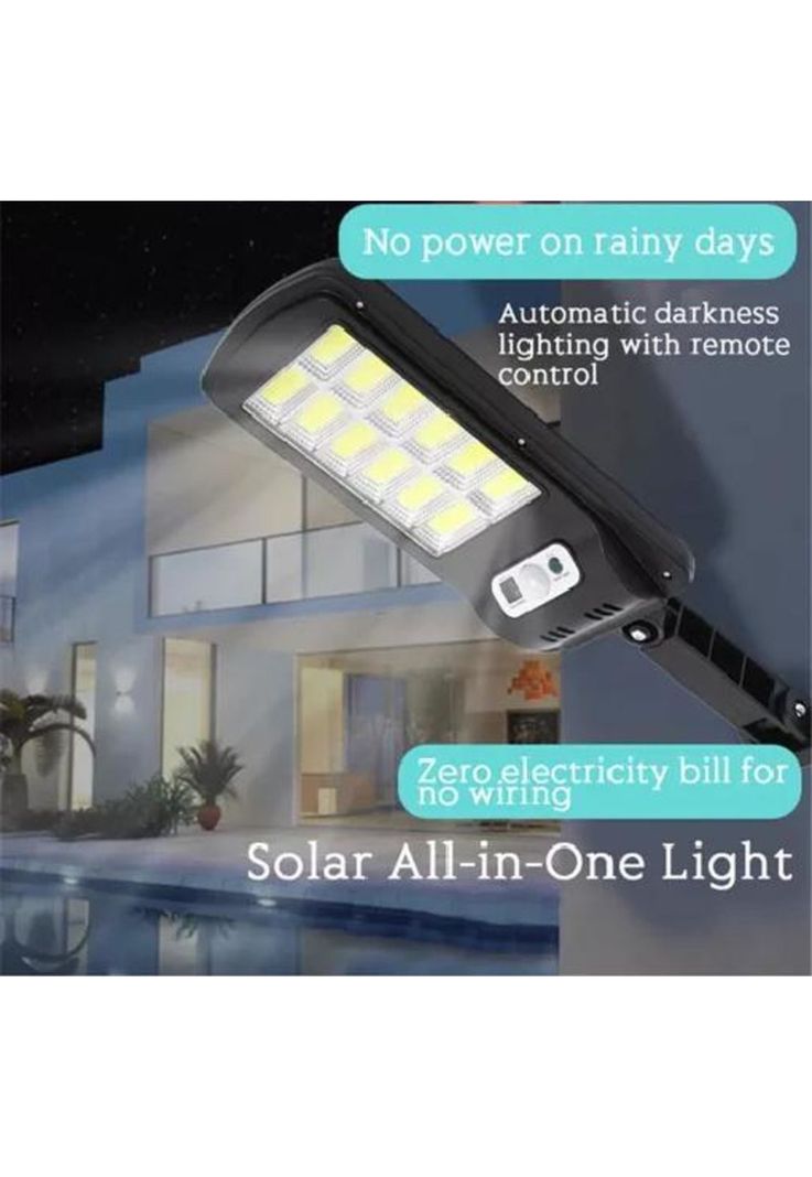 Pack 3 focos solares led exterior con sensor de movimiento negro-5