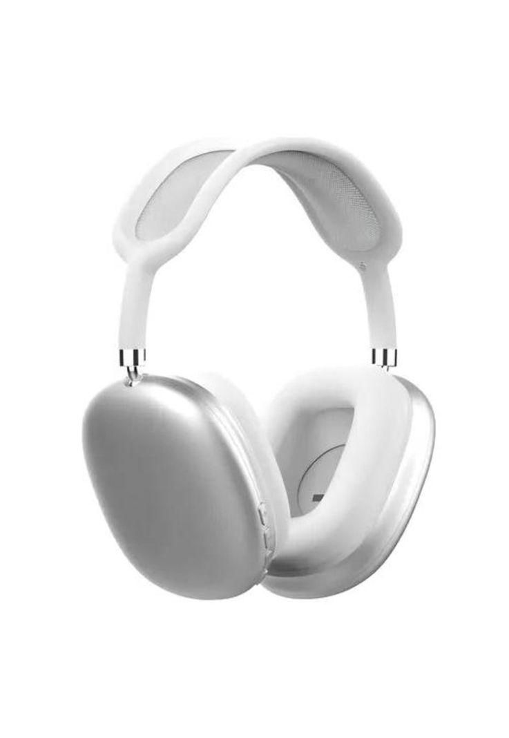 Auriculares gamer inalámbricos P9 Plus plateado-1